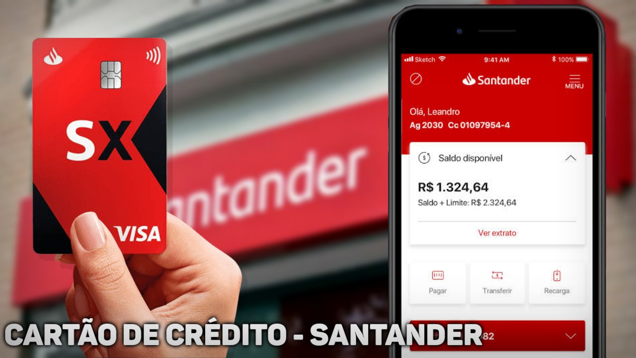Cartão de crédito Santander – Cartão para negativados