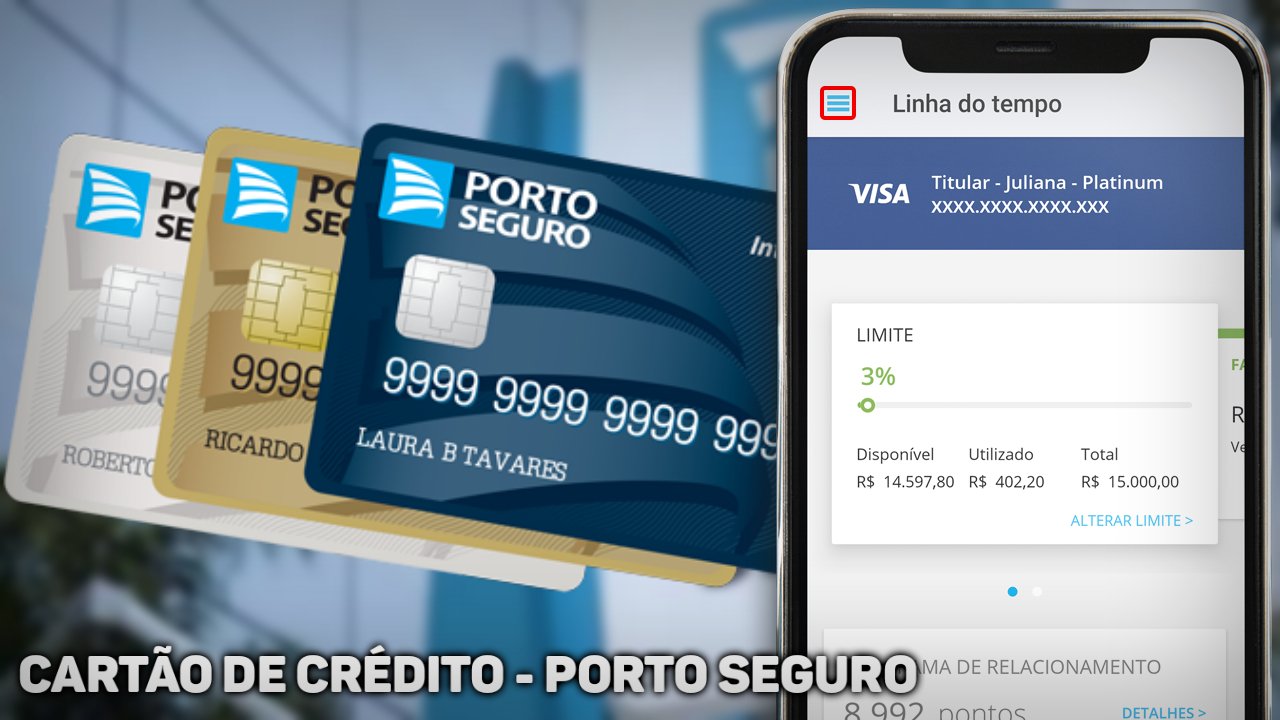 A Porto Seguro oferece desconto no seguro do seu carro caso você tenha cartão de crédito com eles.