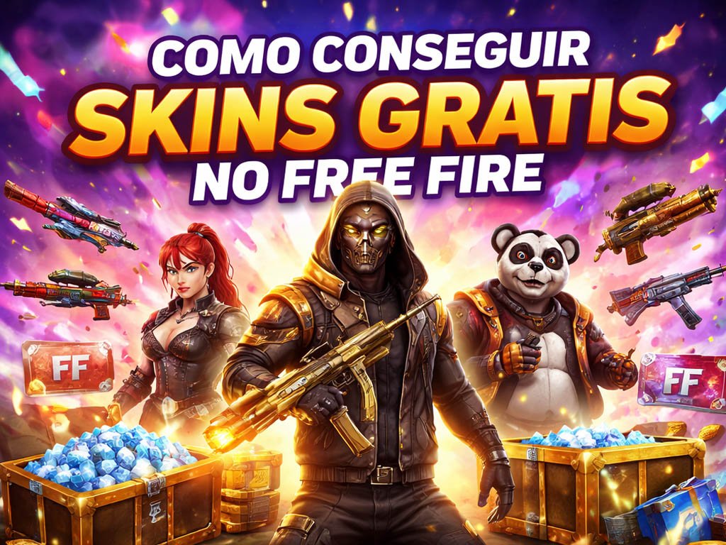 Como Conseguir Skins Grátis no Free Fire: 9 Métodos Reais que Eu Uso (Atualizado)
