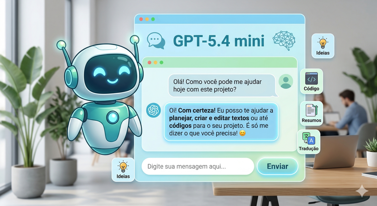 GPT-5.4 mini e GPT-5.4 nano: conheça os novos modelos gratuitos do ChatGPT